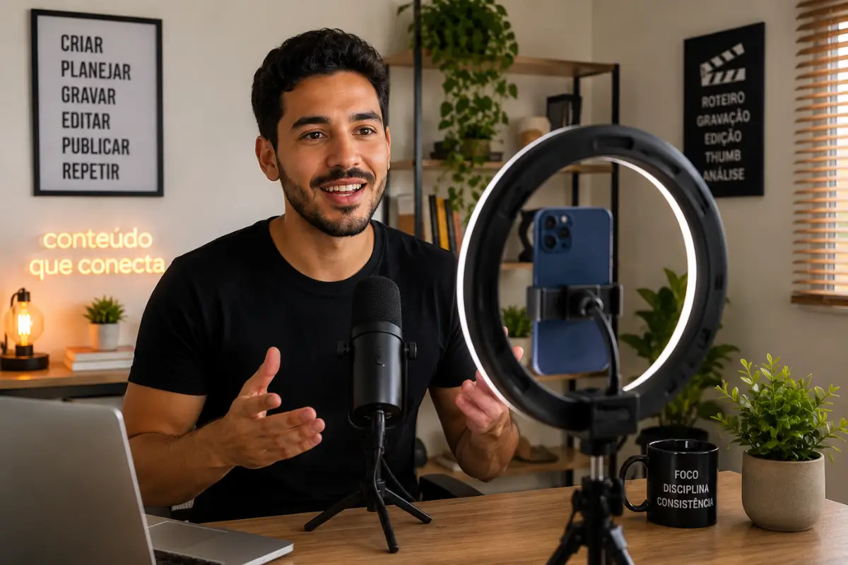 Criador de conteúdo brasil youtube tiktok ganhar dinheiro online