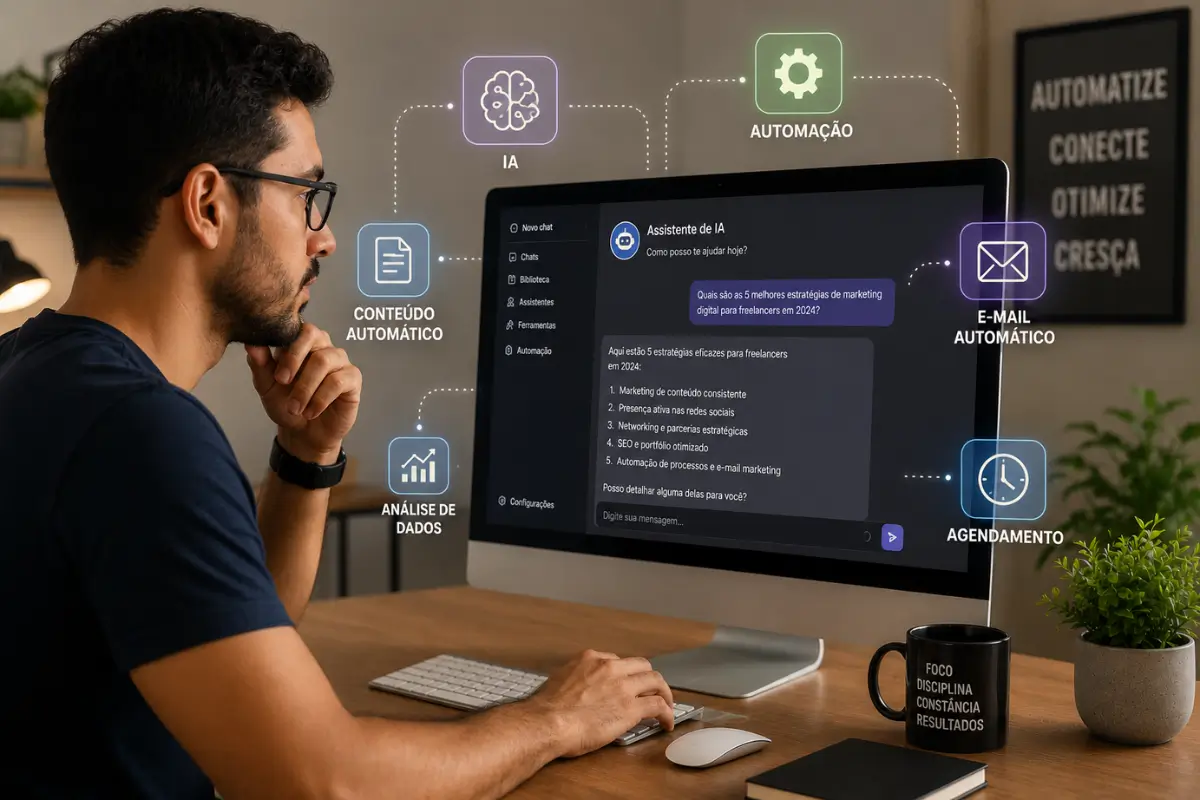 Inteligência artificial automação ganhar dinheiro online no brasil