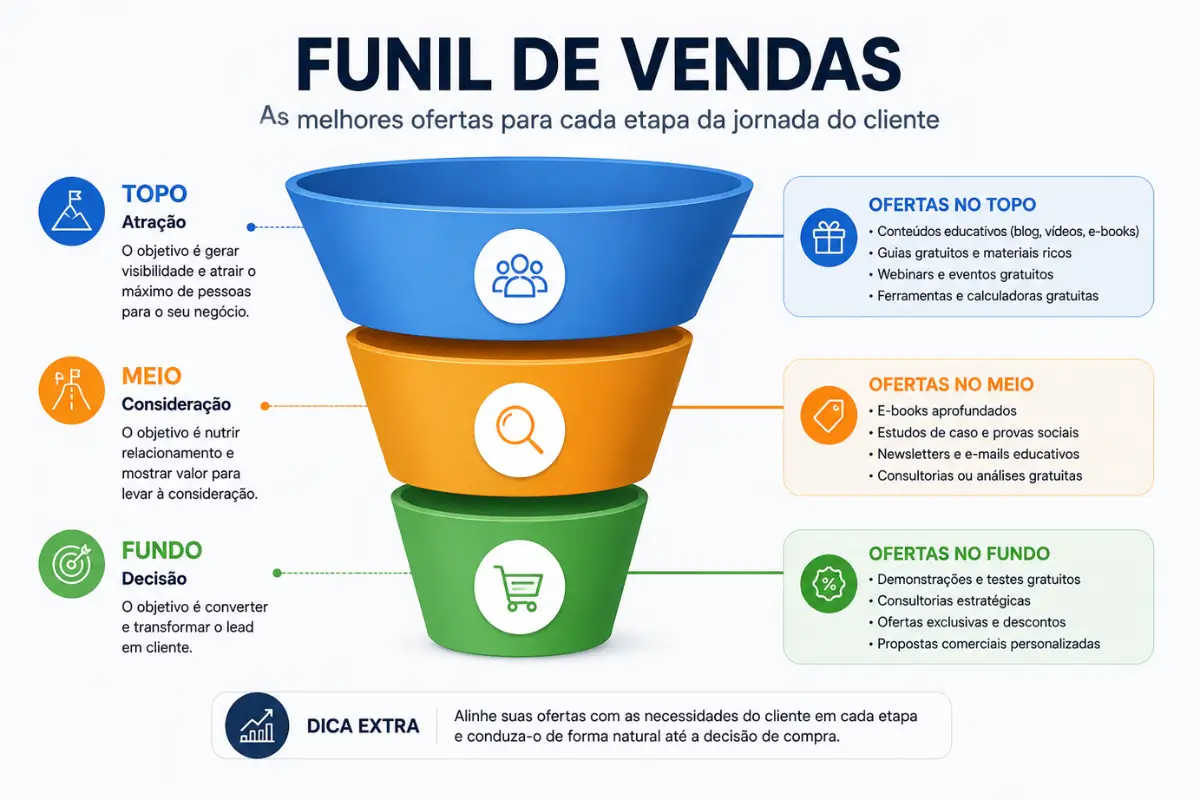 Como Viver de Internet: 4 Princípios do Marketing Digital que Funcionam 4 Funil de vendas diversificação renda digital