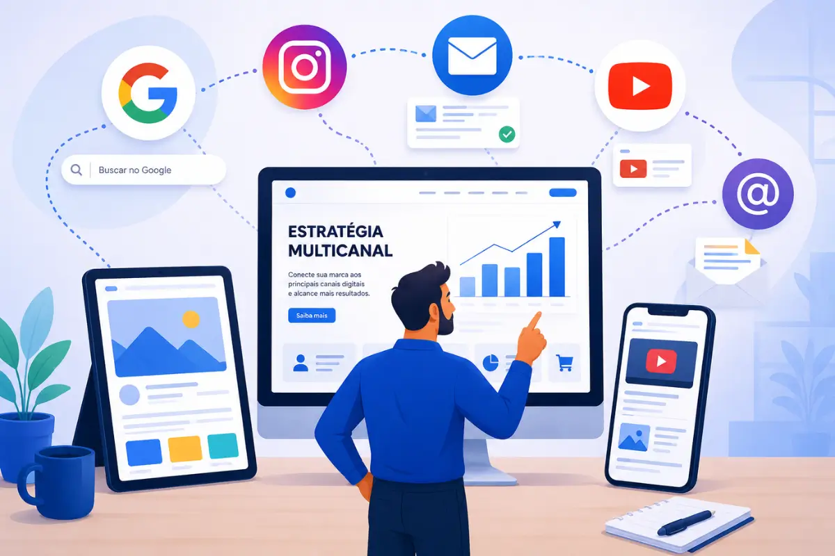O Que é Marketing Digital? Guia Completo para Iniciantes: Conceitos, Estratégias e Exemplos Reais 2 O que é marketing digital canais digitais profissional