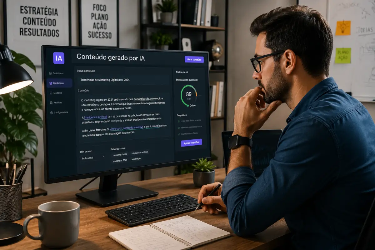 O que mudou no Marketing Digital este ano e como adaptar sua empresa agora 6 Uso de inteligência artificial marketing digital equipe 2026
