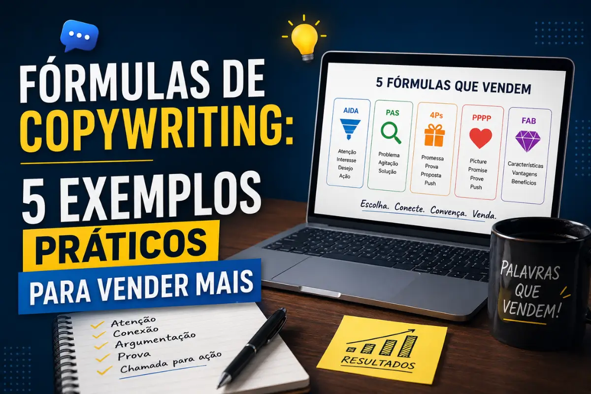 Fórmulas de Copywriting: 5 Exemplos Práticos para Vender Mais 1 Fórmulas de Copywriting 5 Exemplos Práticos para Vender Mais